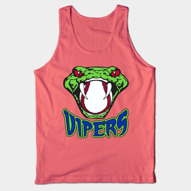 Vipers Baseball Tank Top by DavesTees